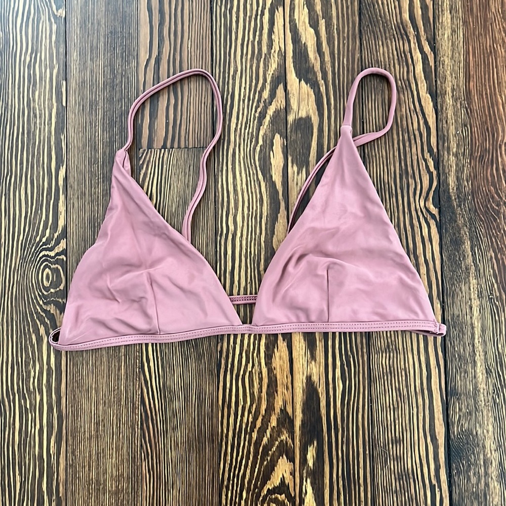 White Fox Bikini Top size: medium